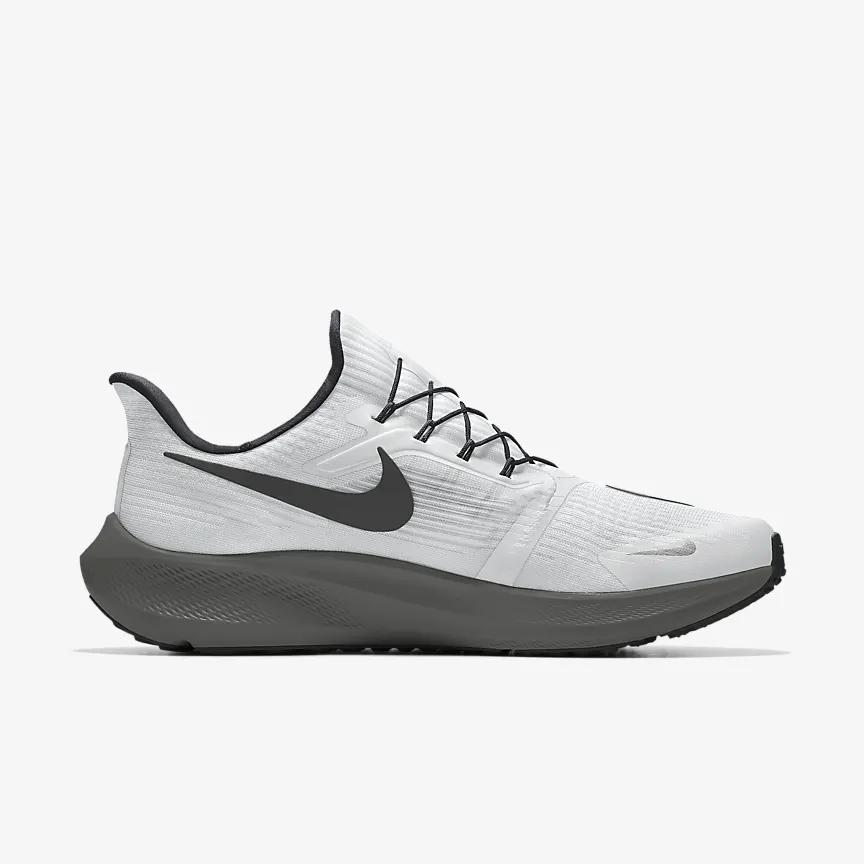 Giày Nike Pegasus Flyease By You Nữ Trắng Đen